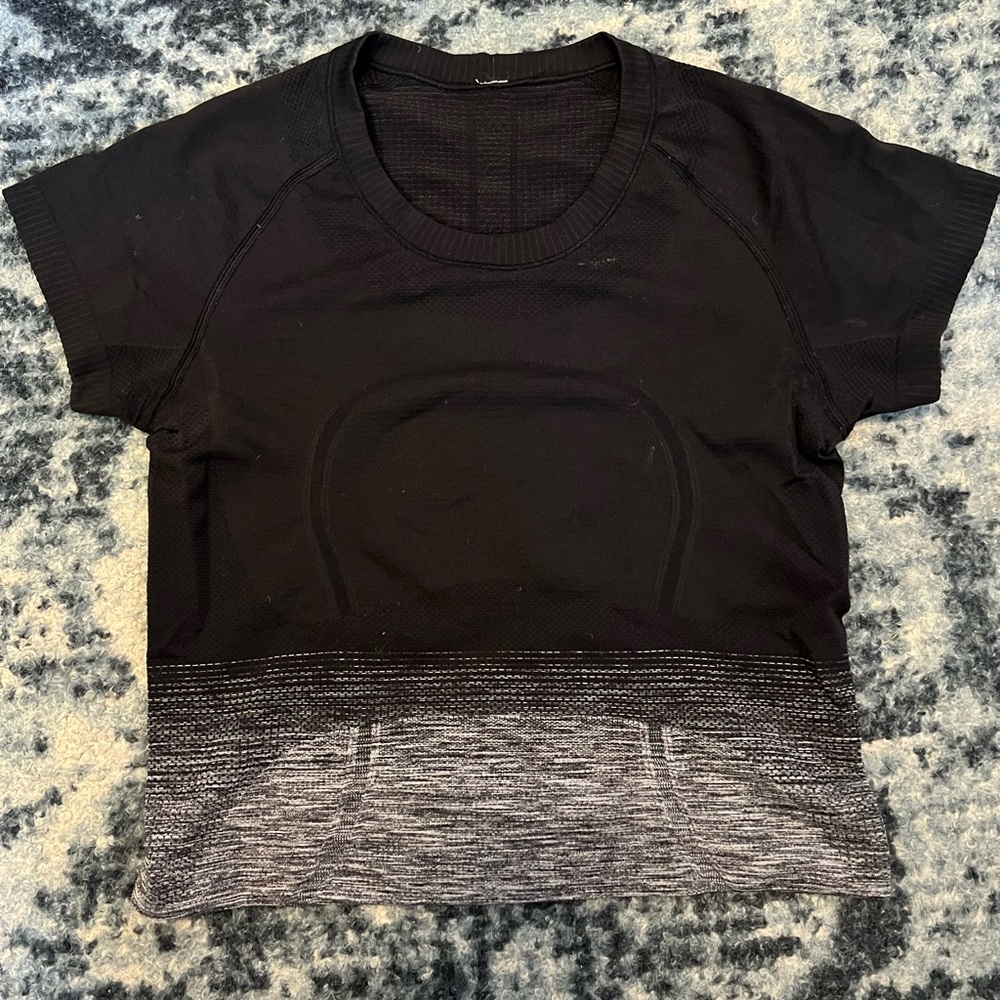 LULULEMON Cropped Swiftly Top